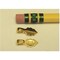 Aanraku 6x15mm 18K Gold Plated Leaf Bails for Glass Jewelry & Other Crafts 25 Pack